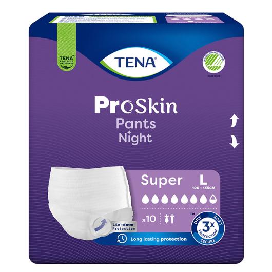 Inkoskydd TENA Pants Night Super L 10/fp (8 pack)