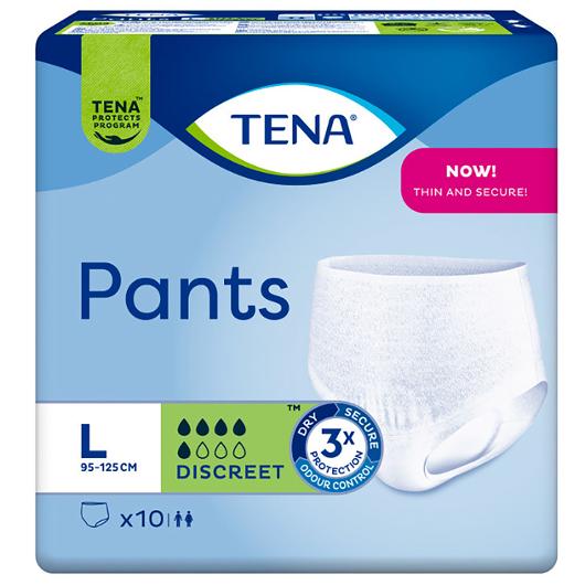 Inkoskydd TENA Pants Discreet L 10/fp (6 pack)