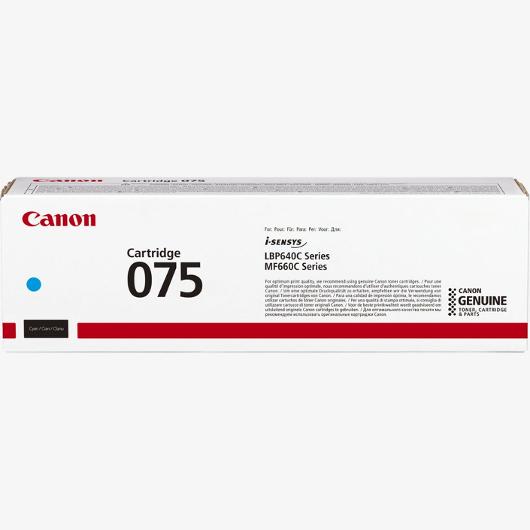 Toner CANON CRG 075 1,3K cyan