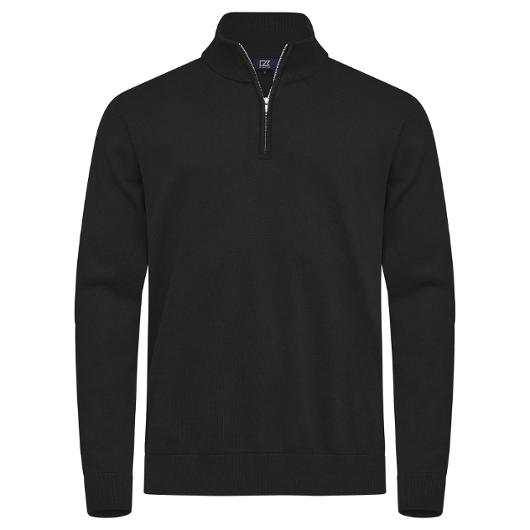 Tröja halfzip CB Oakville svart M