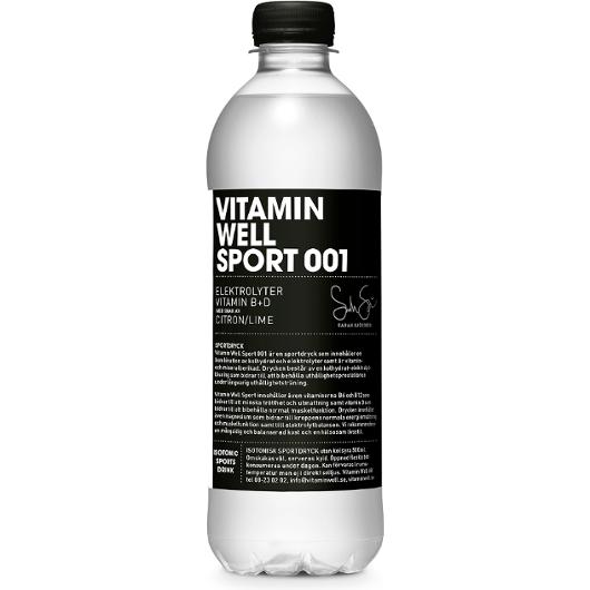 Dryck VITAMIN WELL Sport 001 50cl (12 pack)