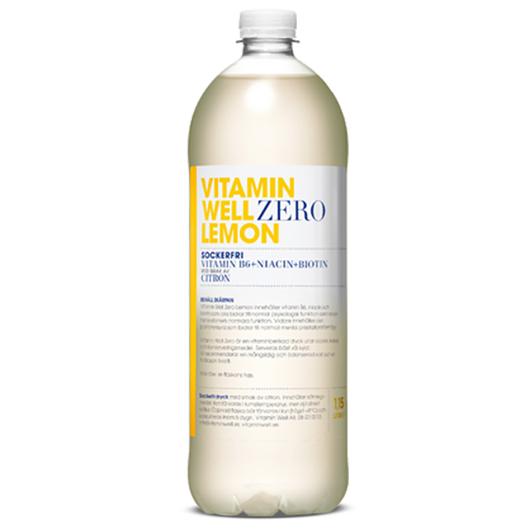 Dryck Vitamin Well Zero Lemon 1,15L (6 pack)