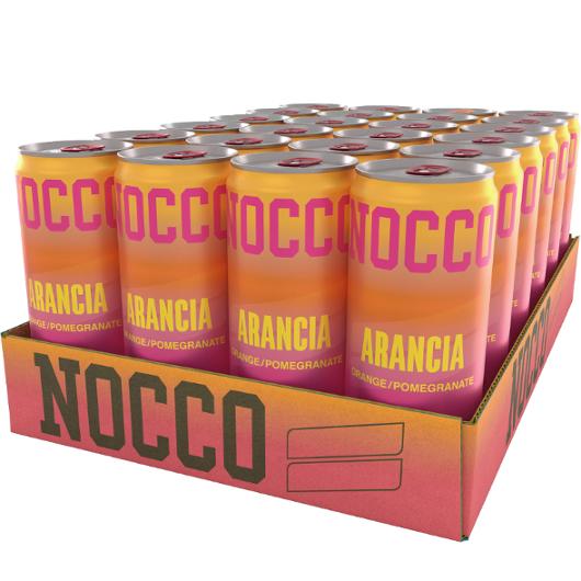Energidryck Nocco BCAA Arancia Org 33cl (24 pack)