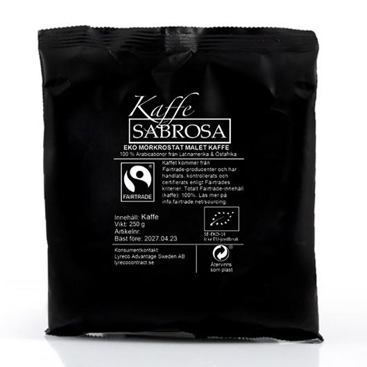 Kaffe SABROSA Mörkrost FT 250g 28/krt