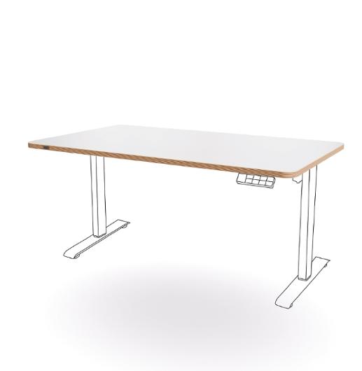 Bordsskiva Leitz 140x80 vit