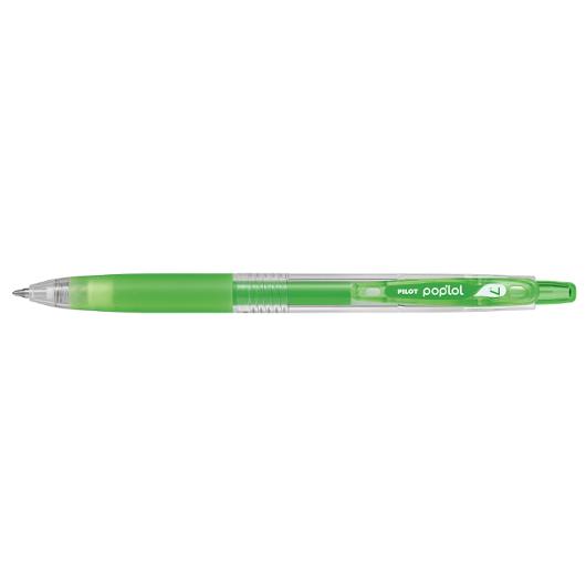 Gelpenna PILOT poplol neon 0,7 grön (12 pack)