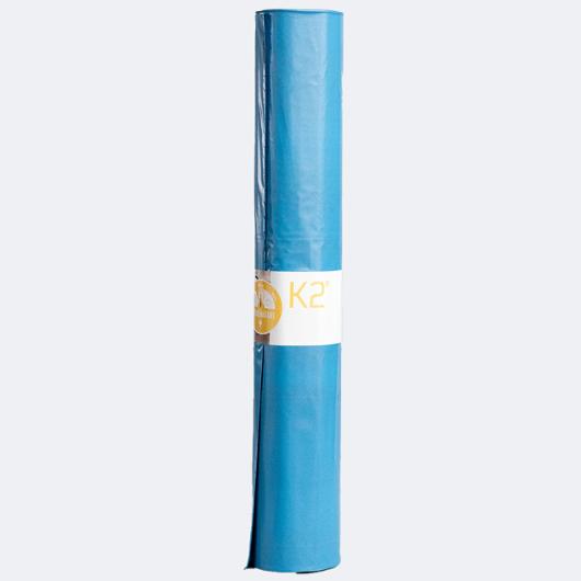 Plastsäck LD K2 240L 42my blå/sv 10/rl (12 pack)