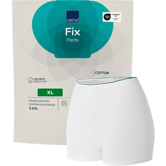 Inkoskydd fixeringsbyxa ben XL vit 3/fp (6 pack)
