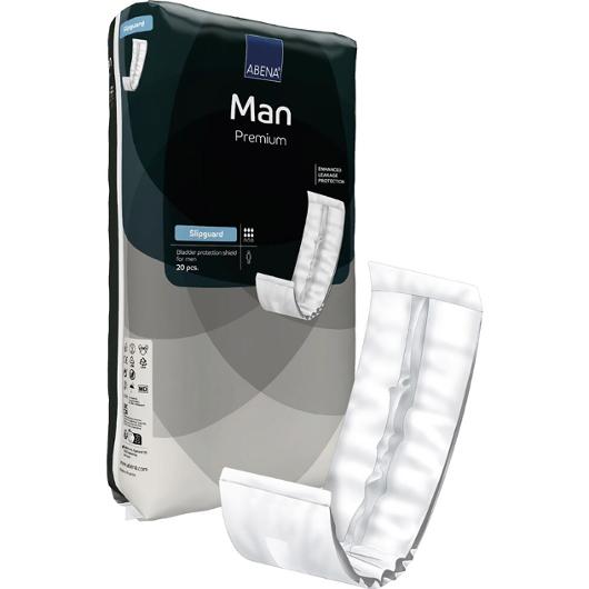 Inkoskydd Slipguard Man vit 20/fp (5 pack)