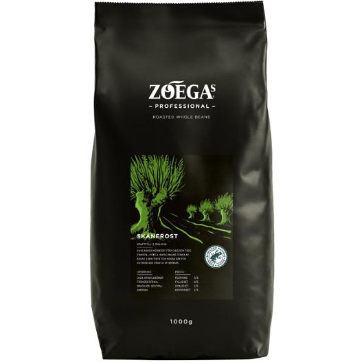 Kaffe ZOÉGAS Skånerost Bönor 1kg