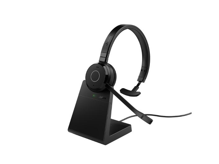 Headset JABRA Evolve 65 TE Stativ