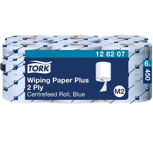 Torkrulle TORK Adv M2 2-lag blå 6/fp