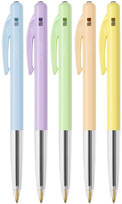 Kulpenna Bic Clic M10 Pastell 1,0 blå (50 pack)