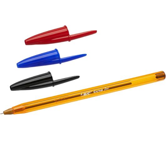 Kulpenna Bic Cristal 0,8 svart (50 pack)
