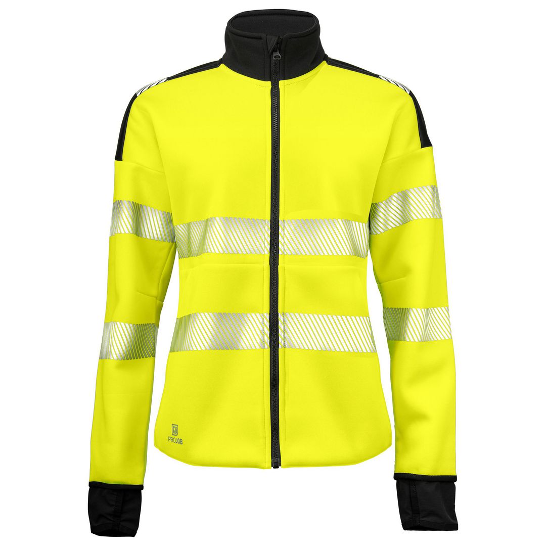 Sweatshirt Projob 6111 dam gul kl3/2 XS