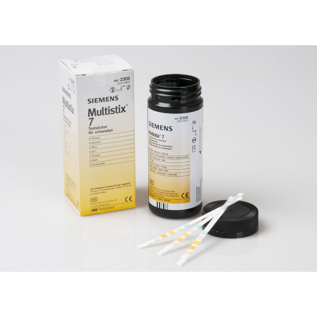 Urinstickor MULTISTIX 7 100/fp