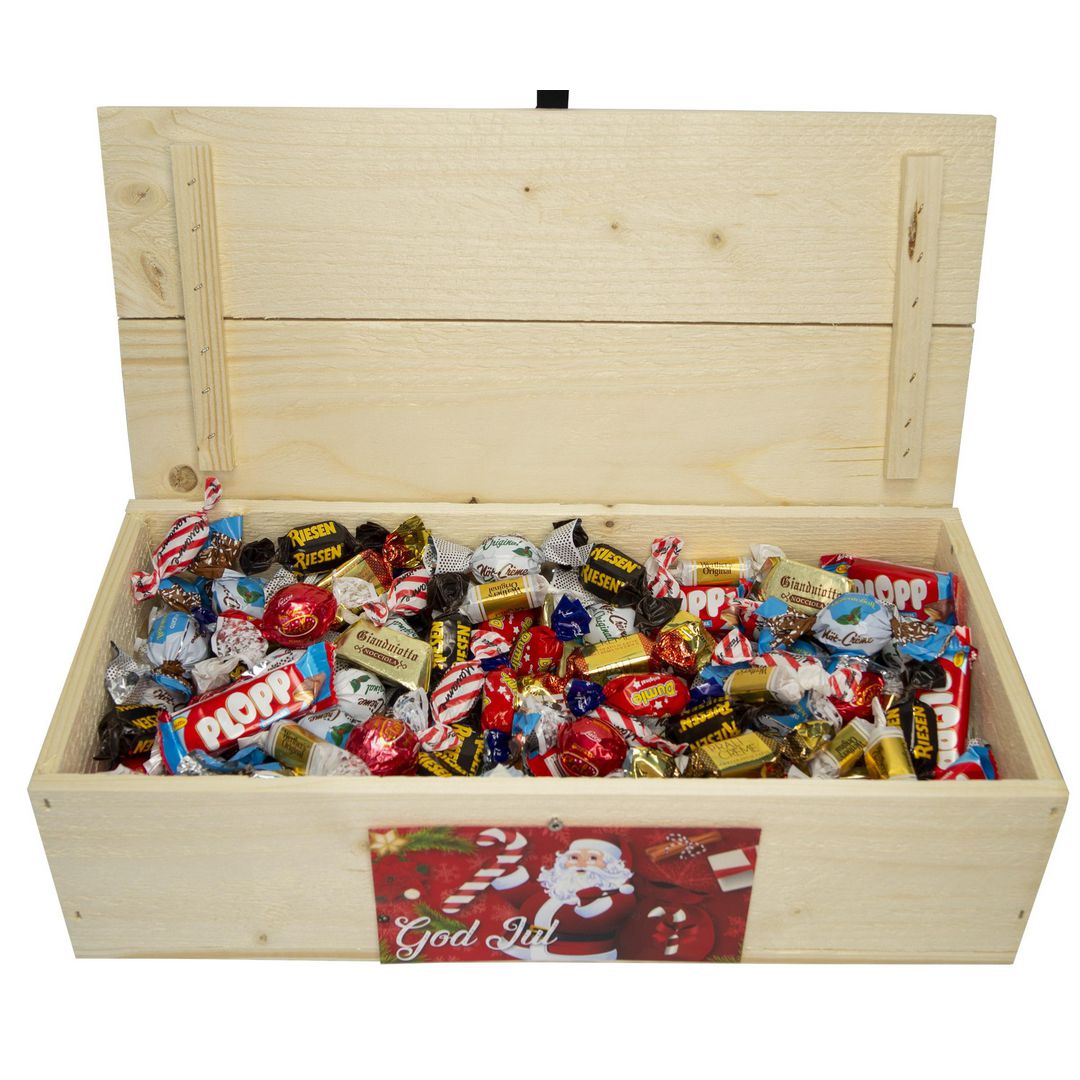 Godis Julbordslåda inslaget mix 2kg