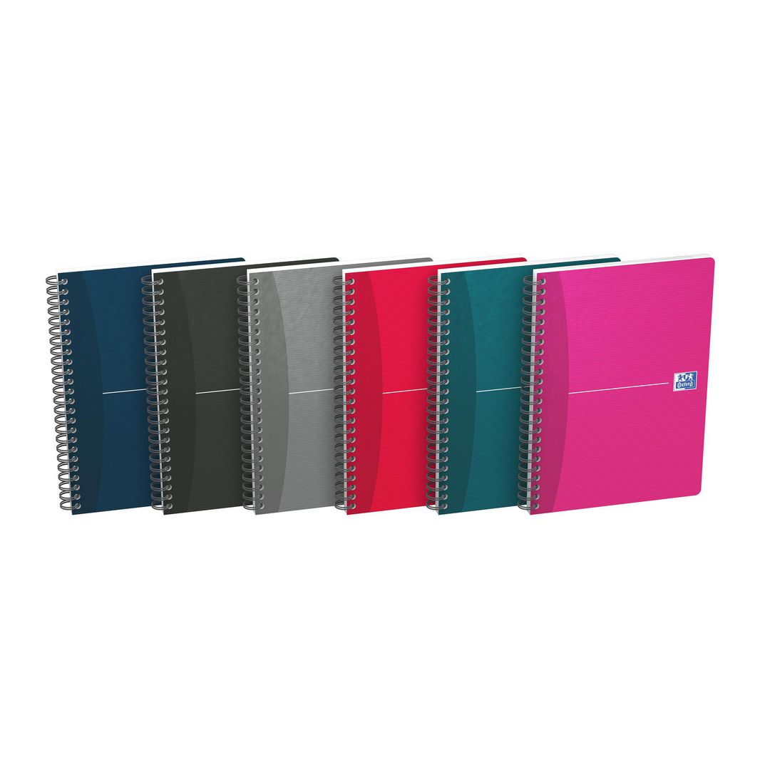 Anteckningsblock OXFORD Essential A5 rut (5 pack)