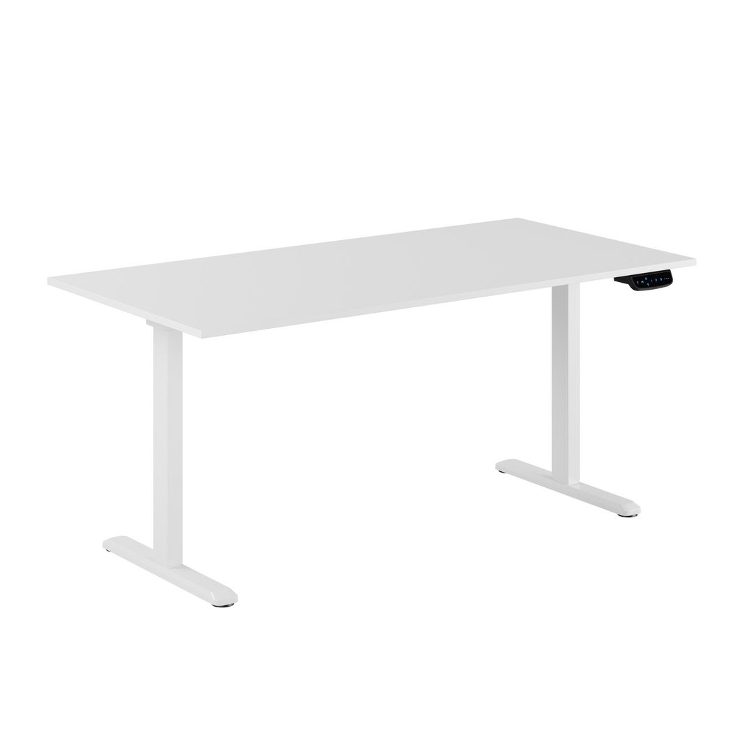 Skrivbord Ergo 2-motorigt 160x80cm vit