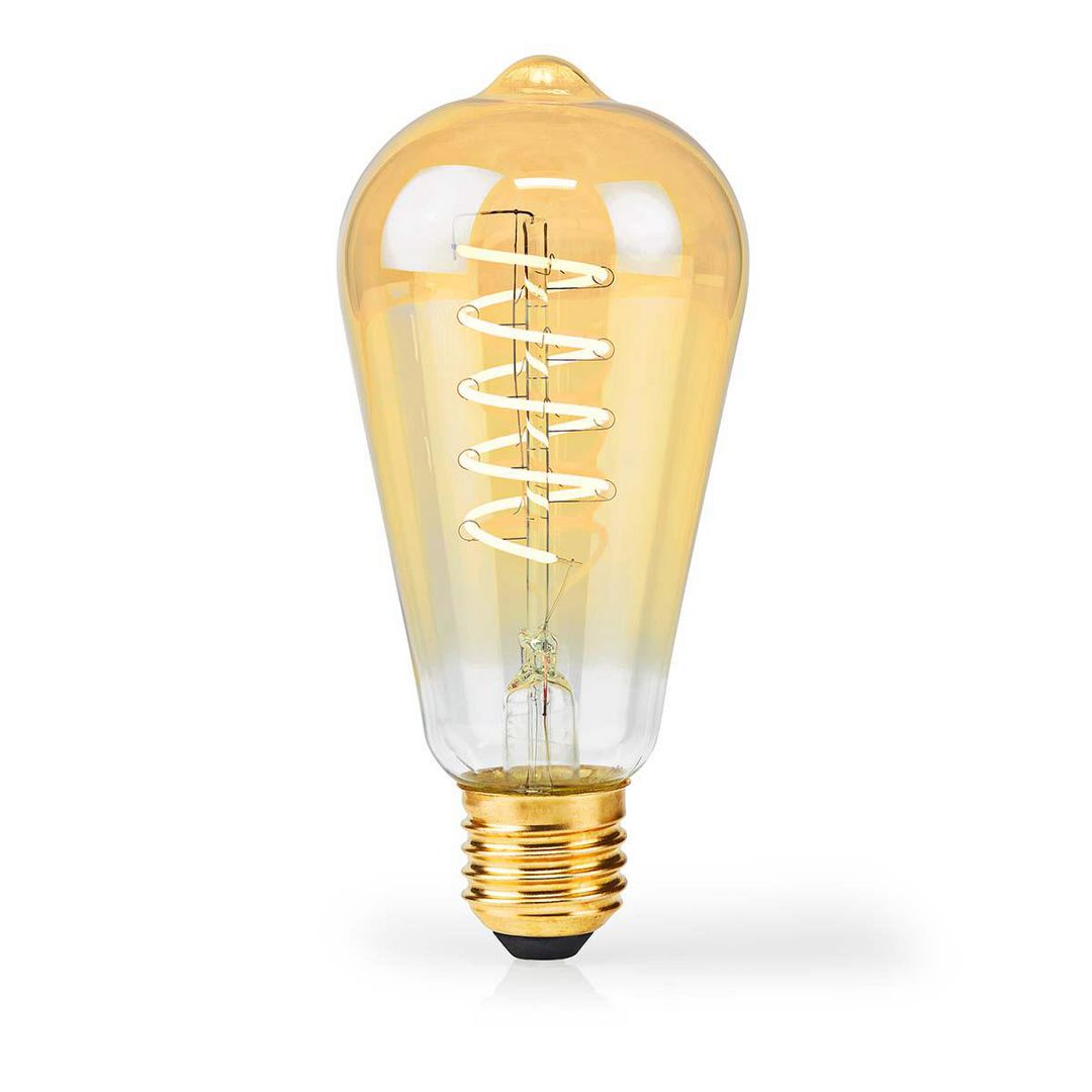 LED-lampa NEDIS E27 ST64 3,8W