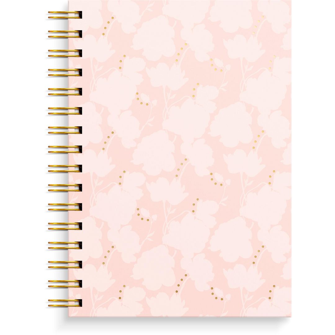 Anteckningsbok BURDE A5 Flower