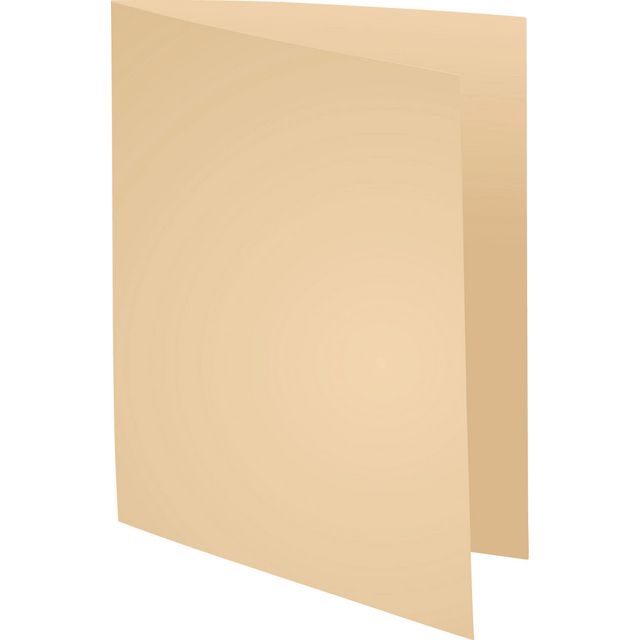 Mapp Exacompta utan klaff A4 beige (100 pack)