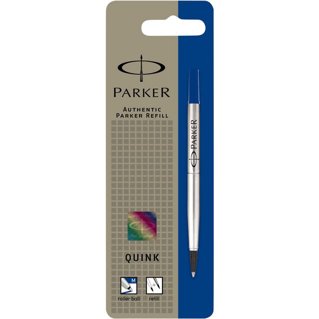 Refill PARKER Quink Roller Ball M blå