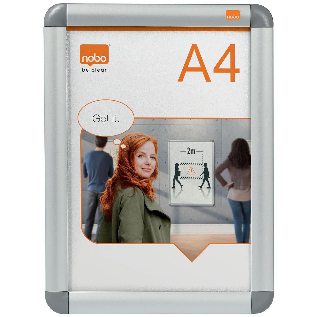 Affischram Nobo reflexfri A4