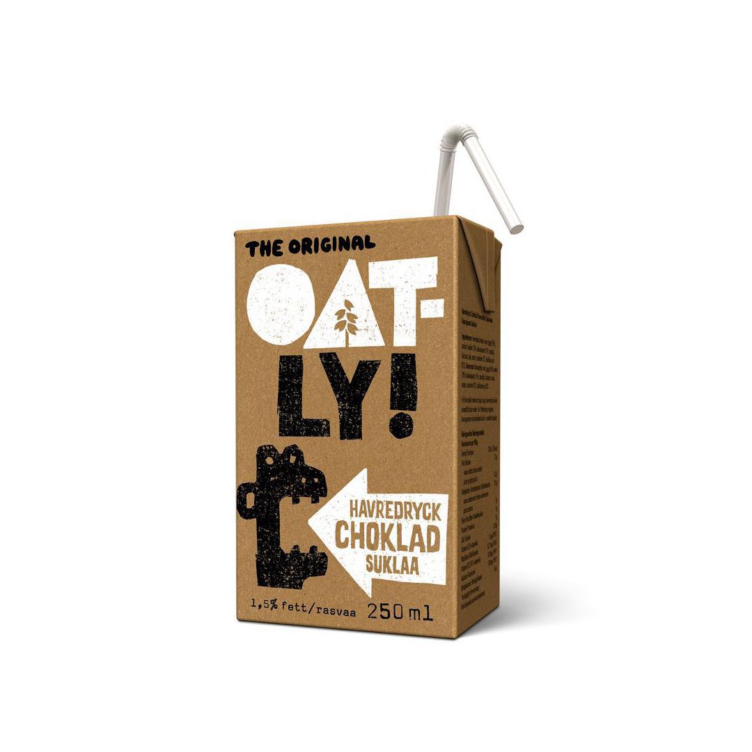 Havredryck OATLY Choklad 25cl (18 pack)