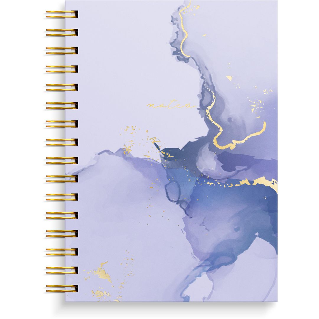 Anteckningsbok BURDE A5 Marble