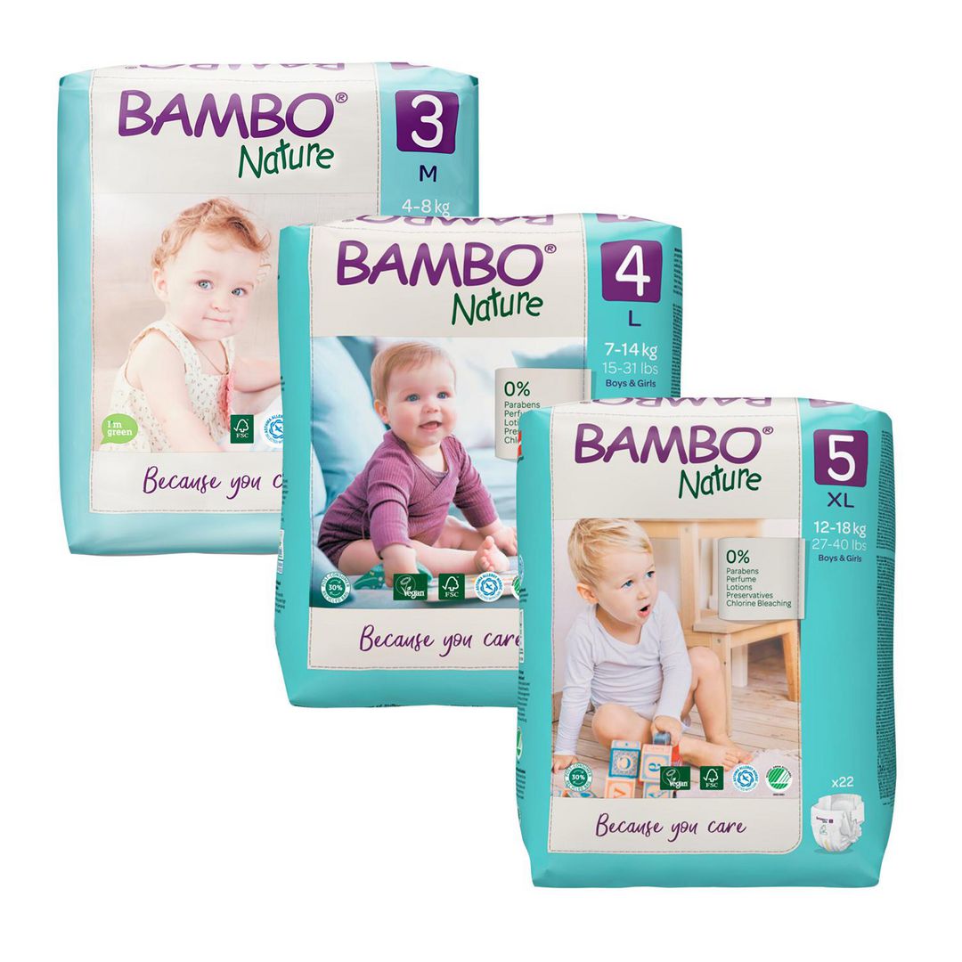 Blöja BAMBO Nature S3 4-8kg 28/fp
