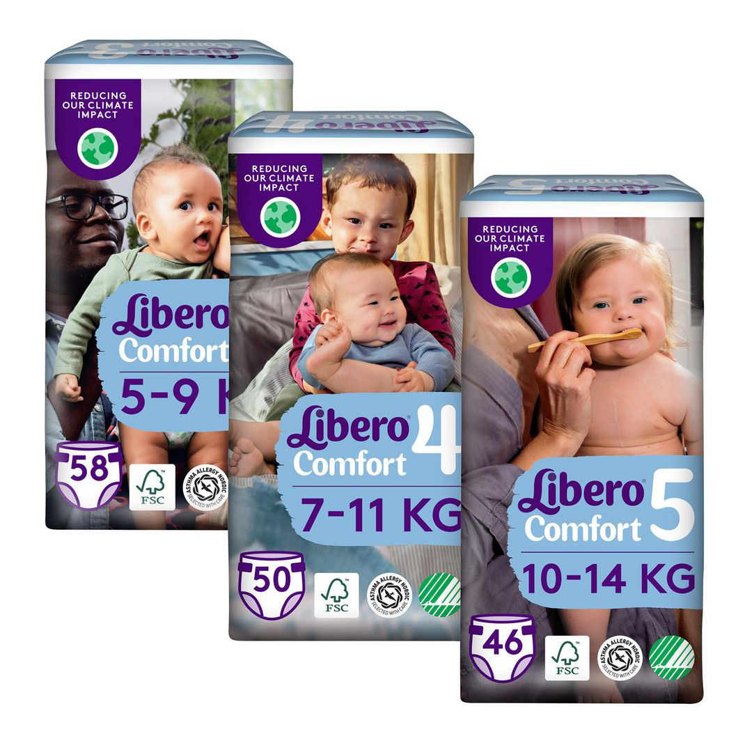 Blöja LIBERO Comfort S3 5-9kg 58/fp