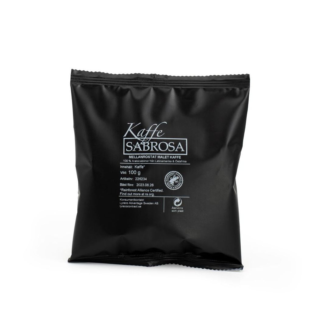 Kaffe SABROSA Mellanrost 100g 64/fp
