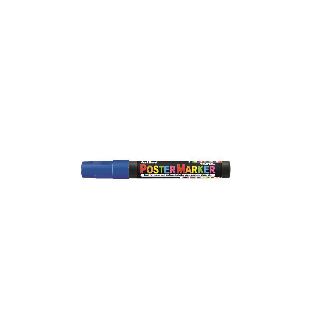 Märkpenna ARTLINE Postermarker 2mm blå (12 pack)
