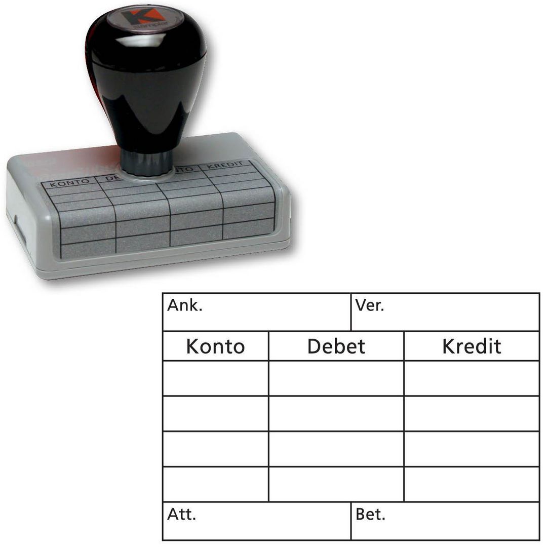 Stämpel kontering 106