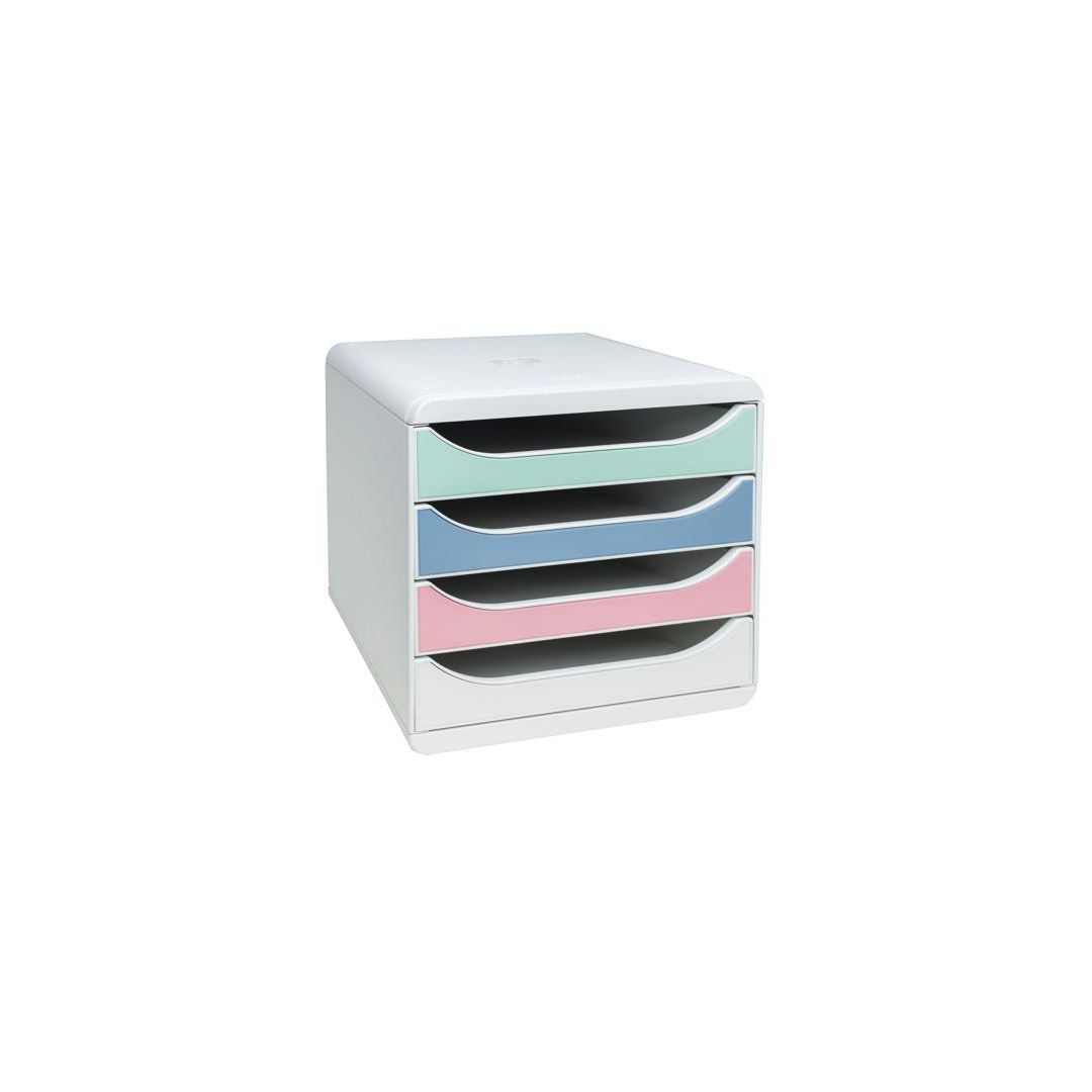 Blankettbox Bigbox Autentik 4låd. pastel