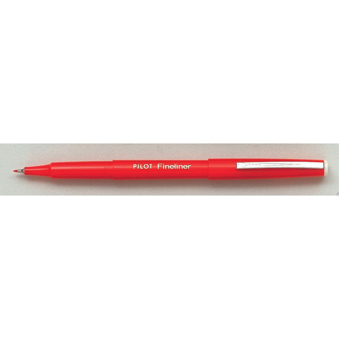 Fineliner Pilot 0,4 röd (12 pack)