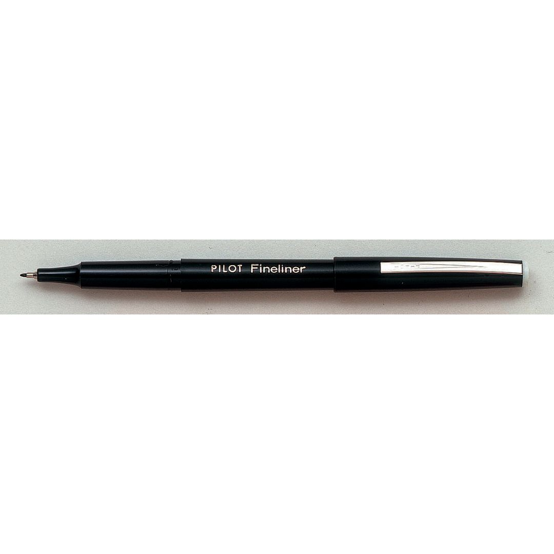Fineliner Pilot 0,4 svart (12 pack)