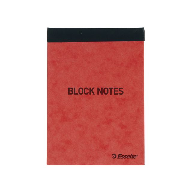 Blocknotes A7 60g 50 blad linjerat (10 pack)