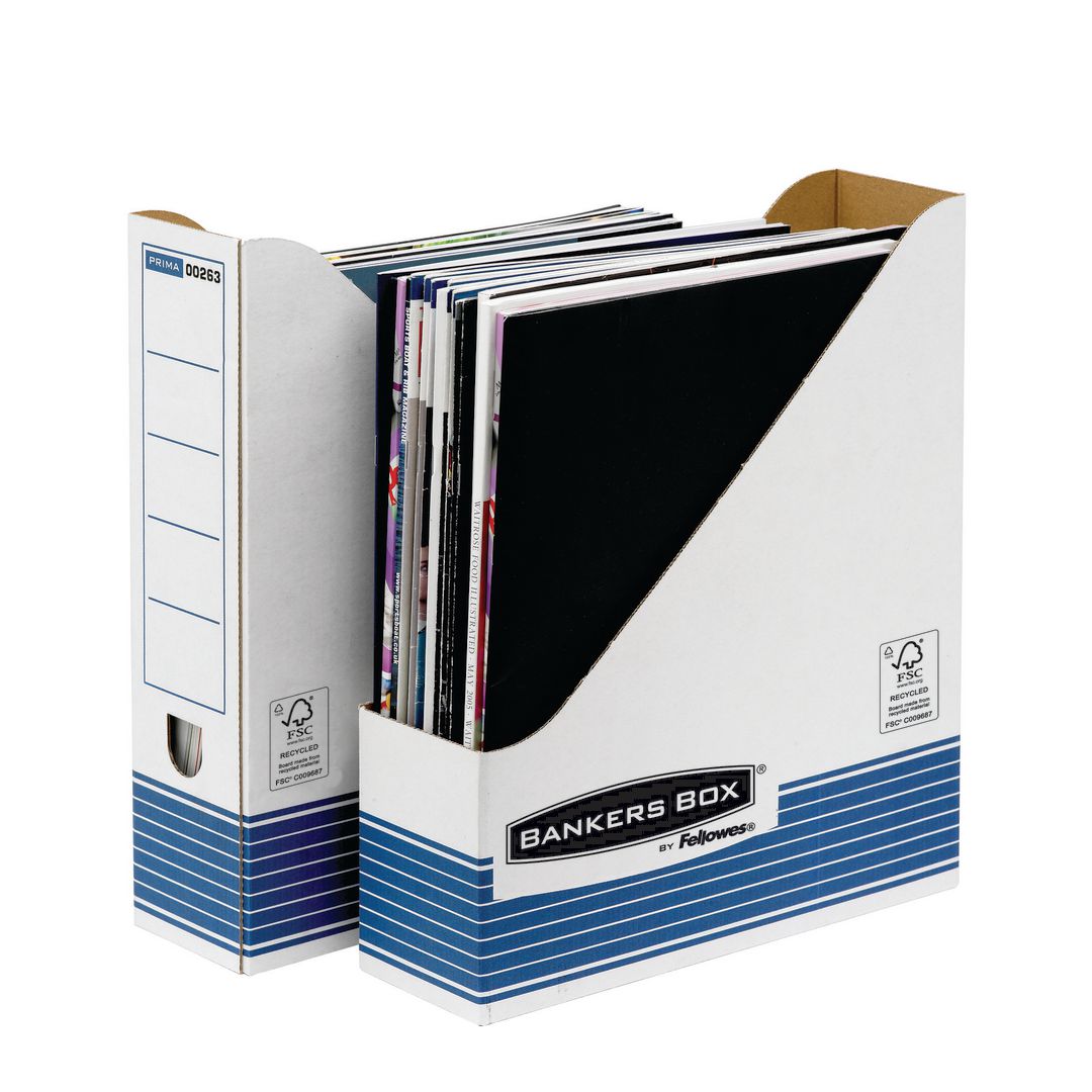 Tidskriftssamlare Fellowes kartong 10/fp