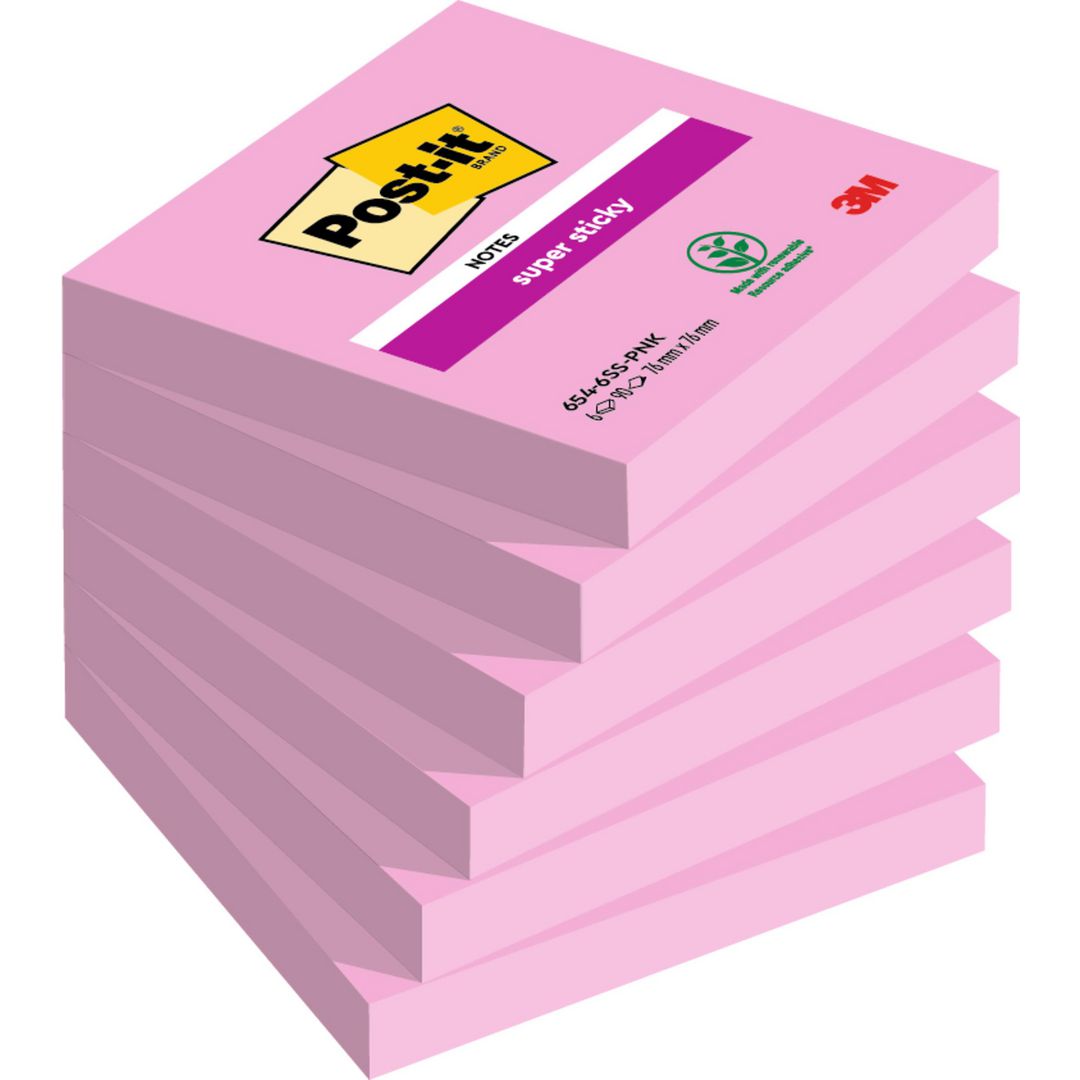 Notes POST-IT SS 76x76mm Tropical 6/fp