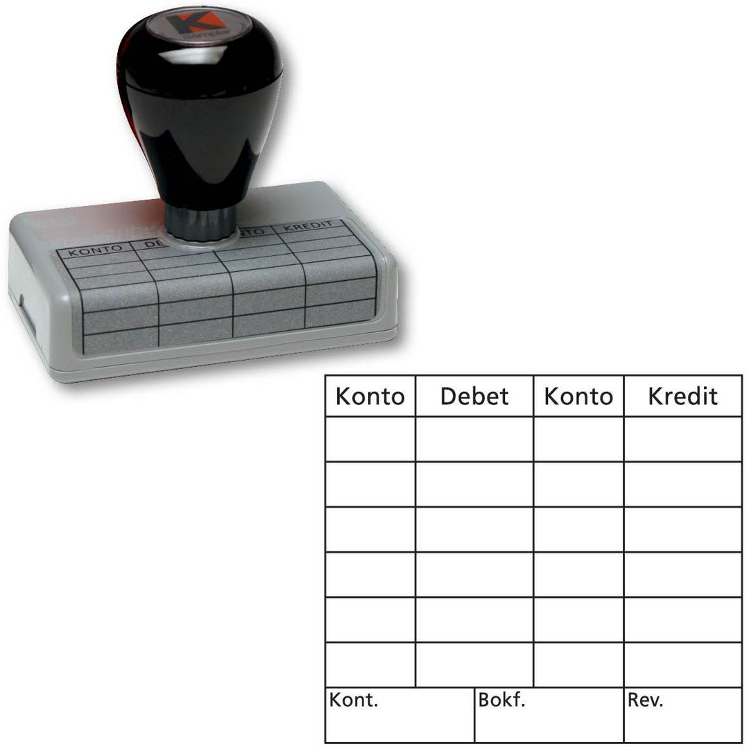 Stämpel kontering 102
