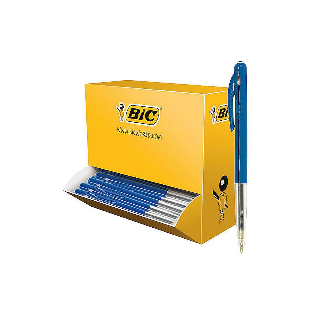 Kulpenna Bic Clic M10 1,0 blå 100/fp