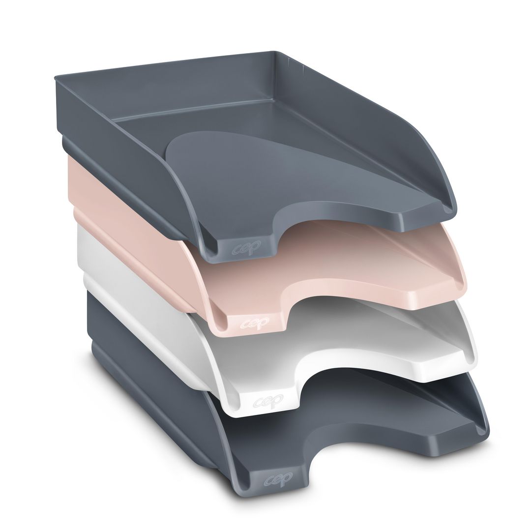 Brevkorg Cep Mineral 4-korg grå-vit-rosa
