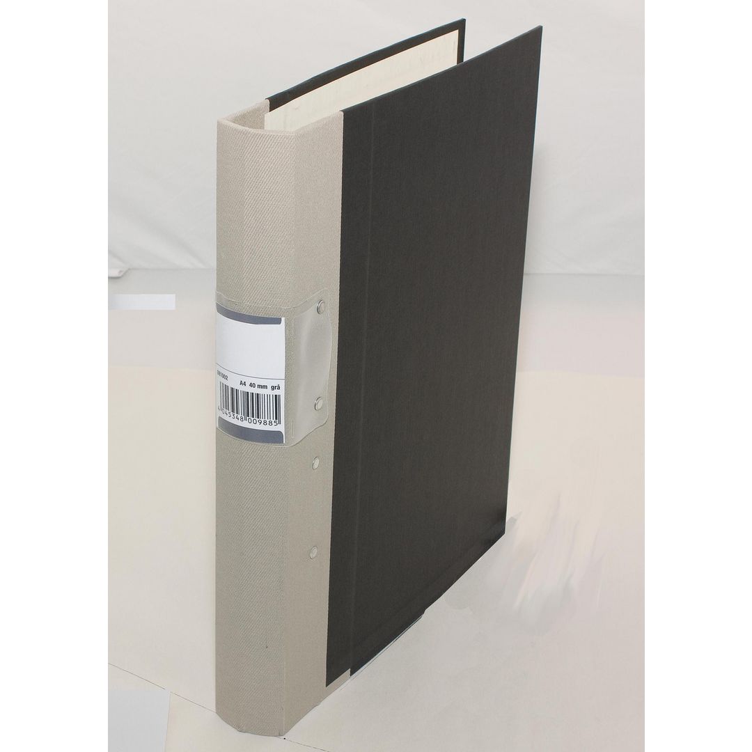 Gaffelpärm FSC A4 40mm grå