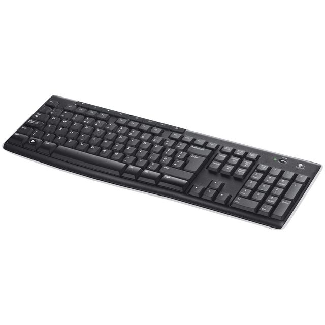 Tangentbord LOGITECH K270 trådlös svart