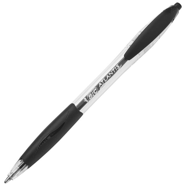 Kulpenna Bic Atlantis Classic 1,0 svart (12 pack)