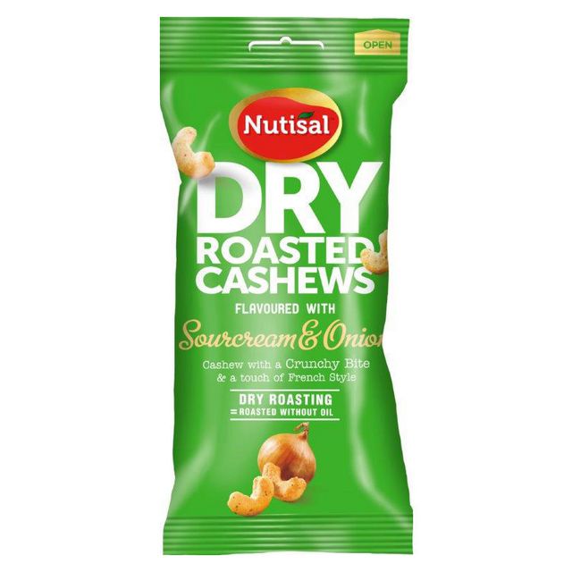 Nötter NUTISAL Roasted Cashews S&O 60g