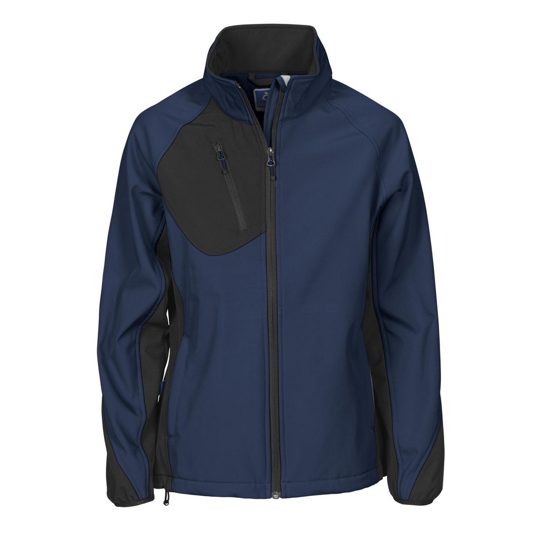 Softshelljacka dam Projob 2423 navy XS