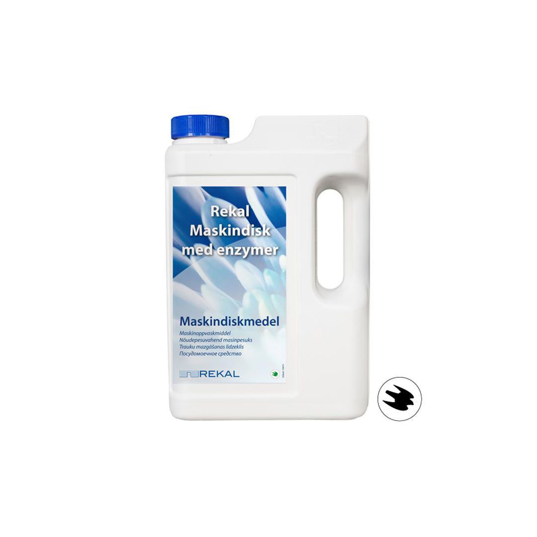 Maskindisk REKAL med enzym 1,9kg (6 pack)
